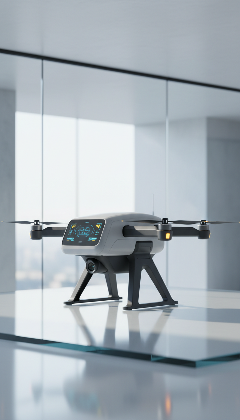 Compact Window Robot With Safety Lock