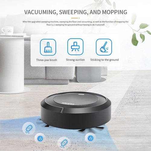 Automatinis šluojantis robotas dulkių siurblys